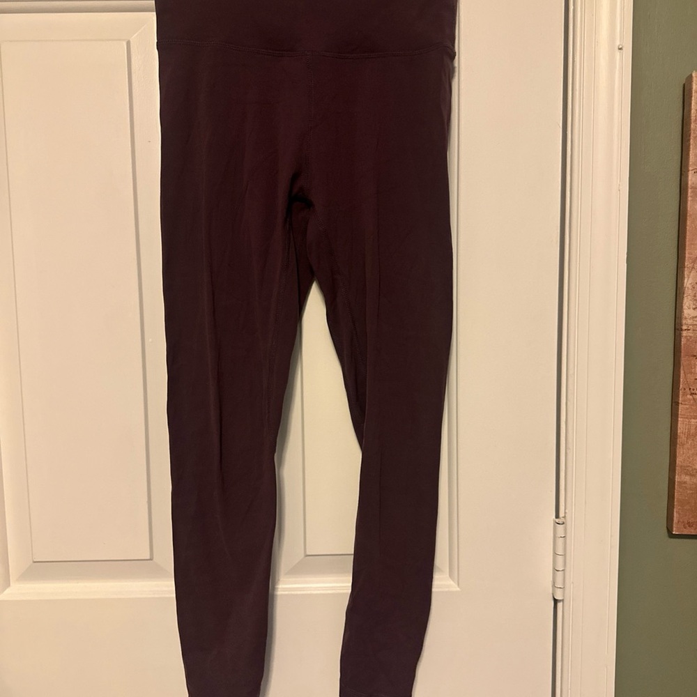 Lululemon Athletica Deep Plum Eggplant Leggings